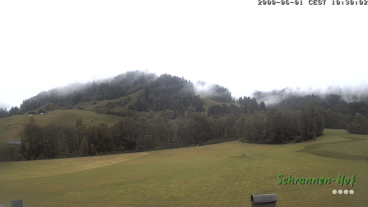 Archiv Foto Webcam Schoppernau: Schrannen-Hof