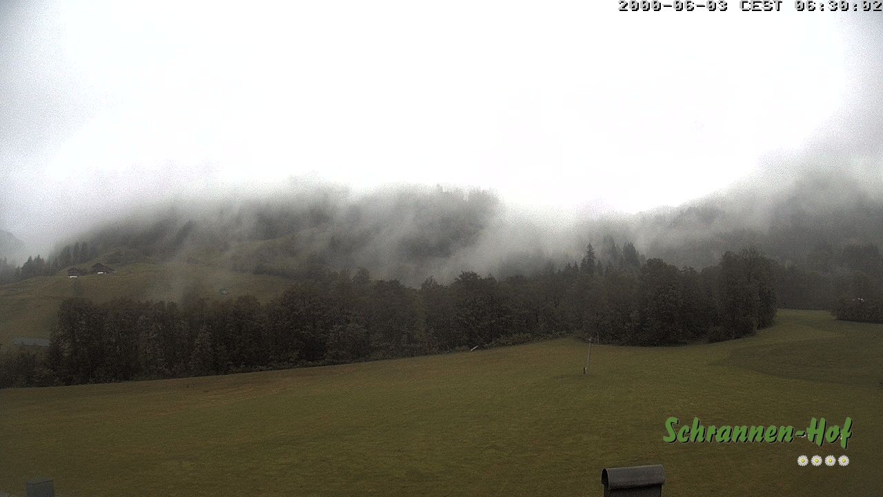 Archiv Foto Webcam Schoppernau: Schrannen-Hof