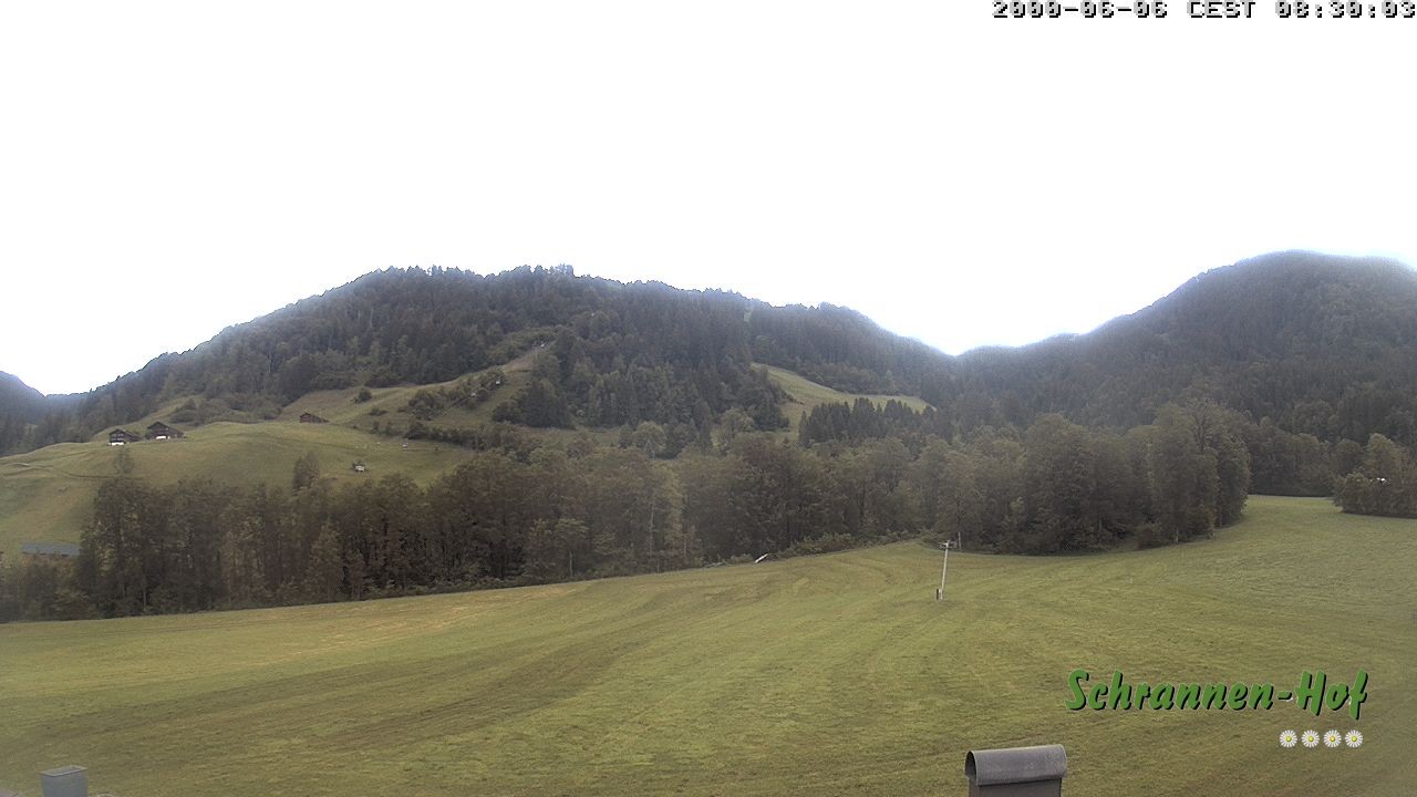 Archiv Foto Webcam Schoppernau: Schrannen-Hof