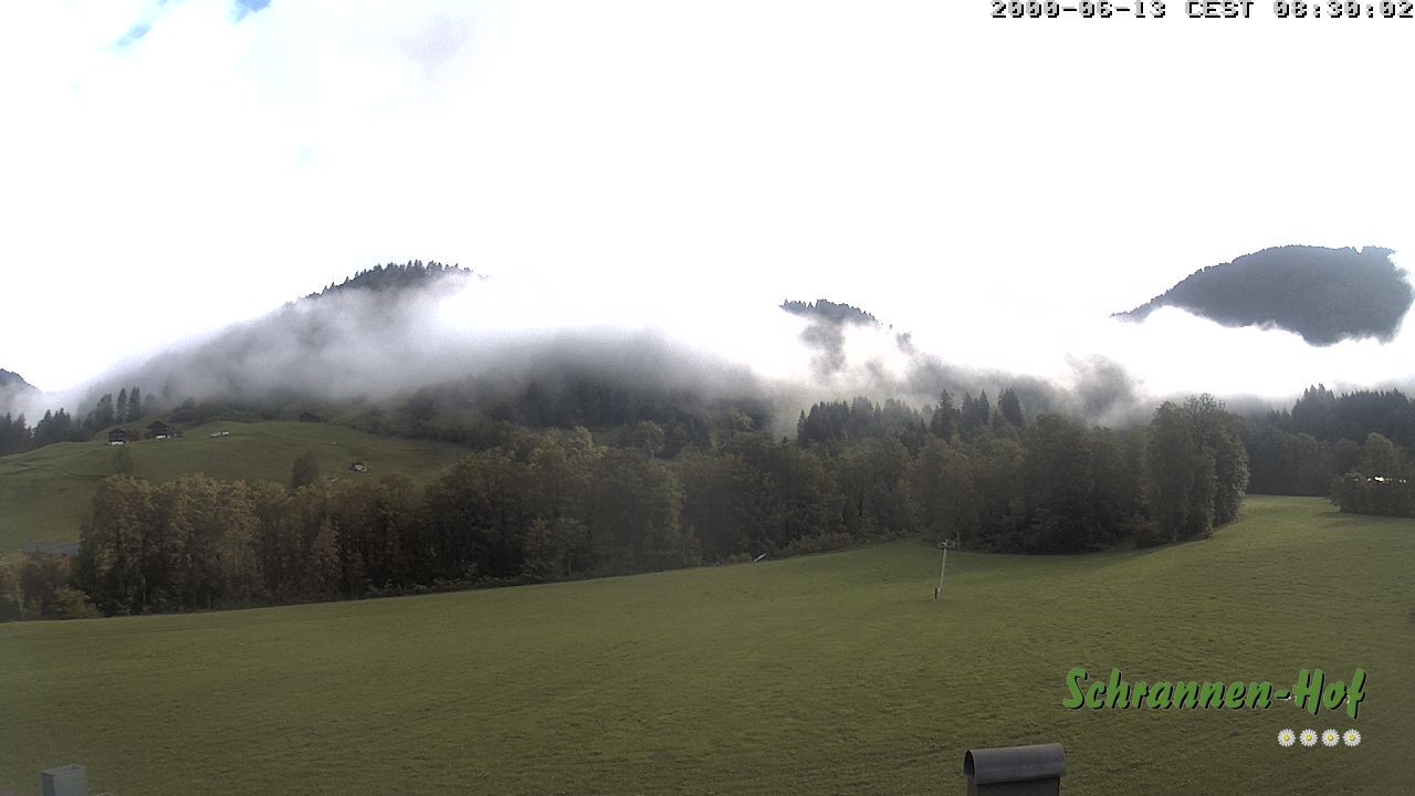 Archiv Foto Webcam Schoppernau: Schrannen-Hof