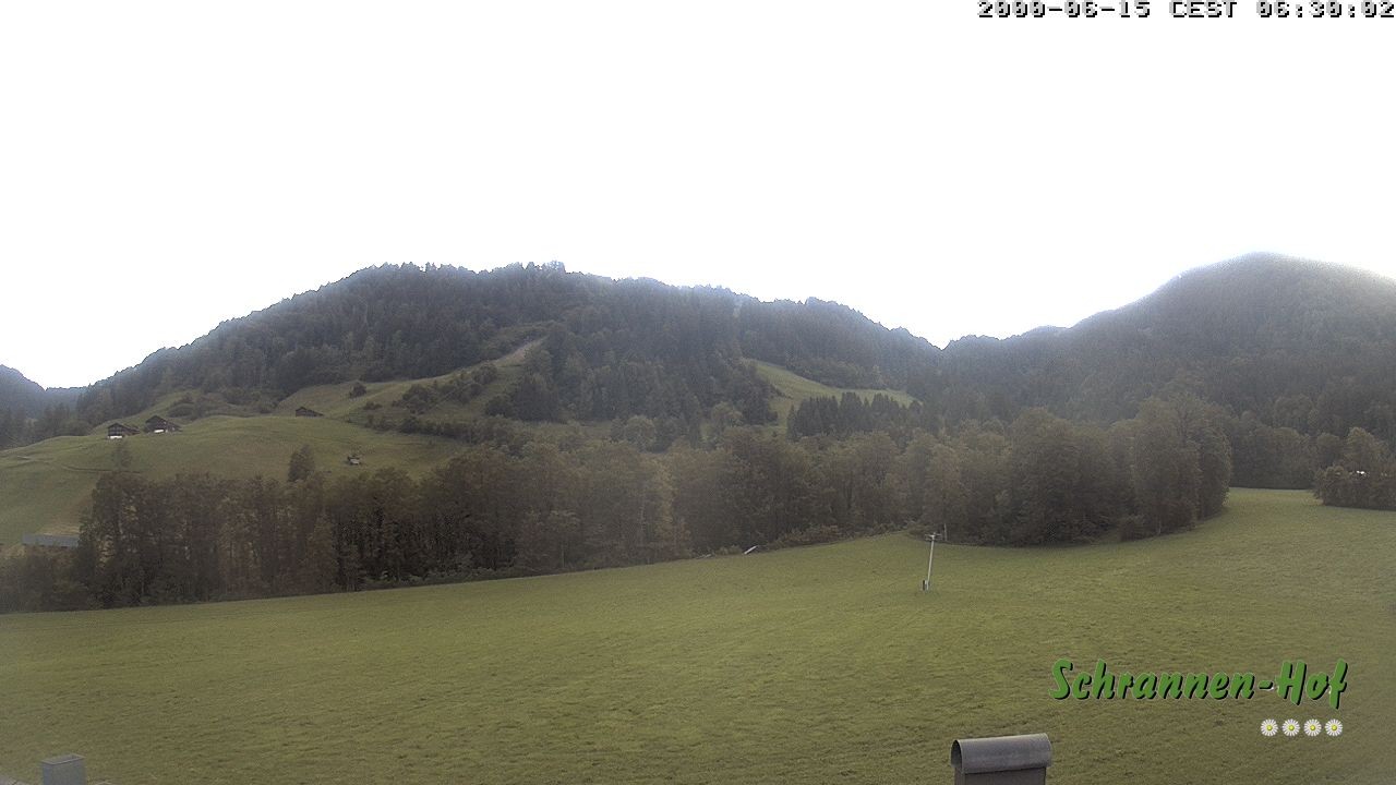 Archiv Foto Webcam Schoppernau: Schrannen-Hof