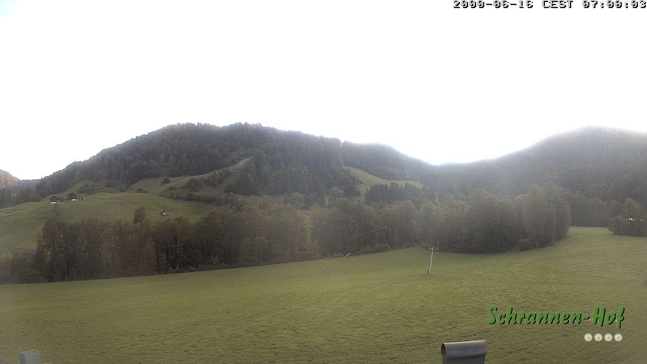 Archiv Foto Webcam Schoppernau: Schrannen-Hof