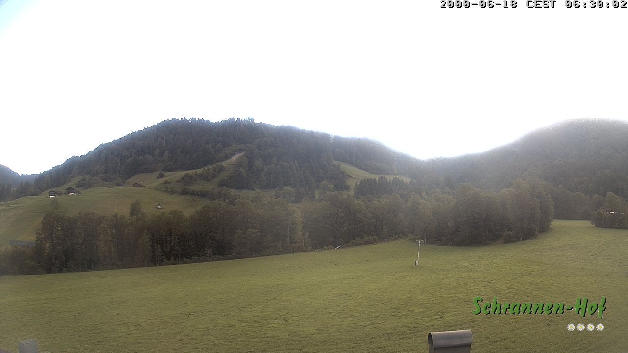 Archiv Foto Webcam Schoppernau: Schrannen-Hof