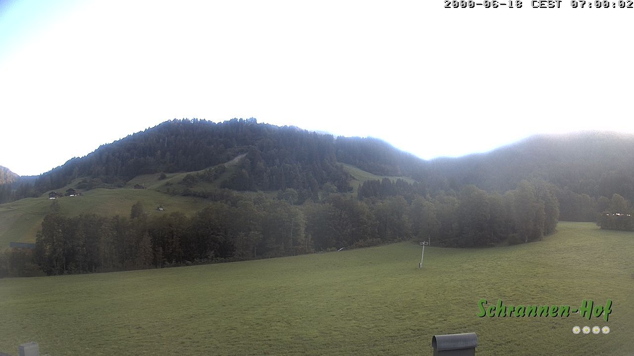 Archiv Foto Webcam Schoppernau: Schrannen-Hof