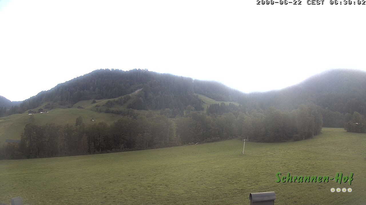 Archiv Foto Webcam Schoppernau: Schrannen-Hof