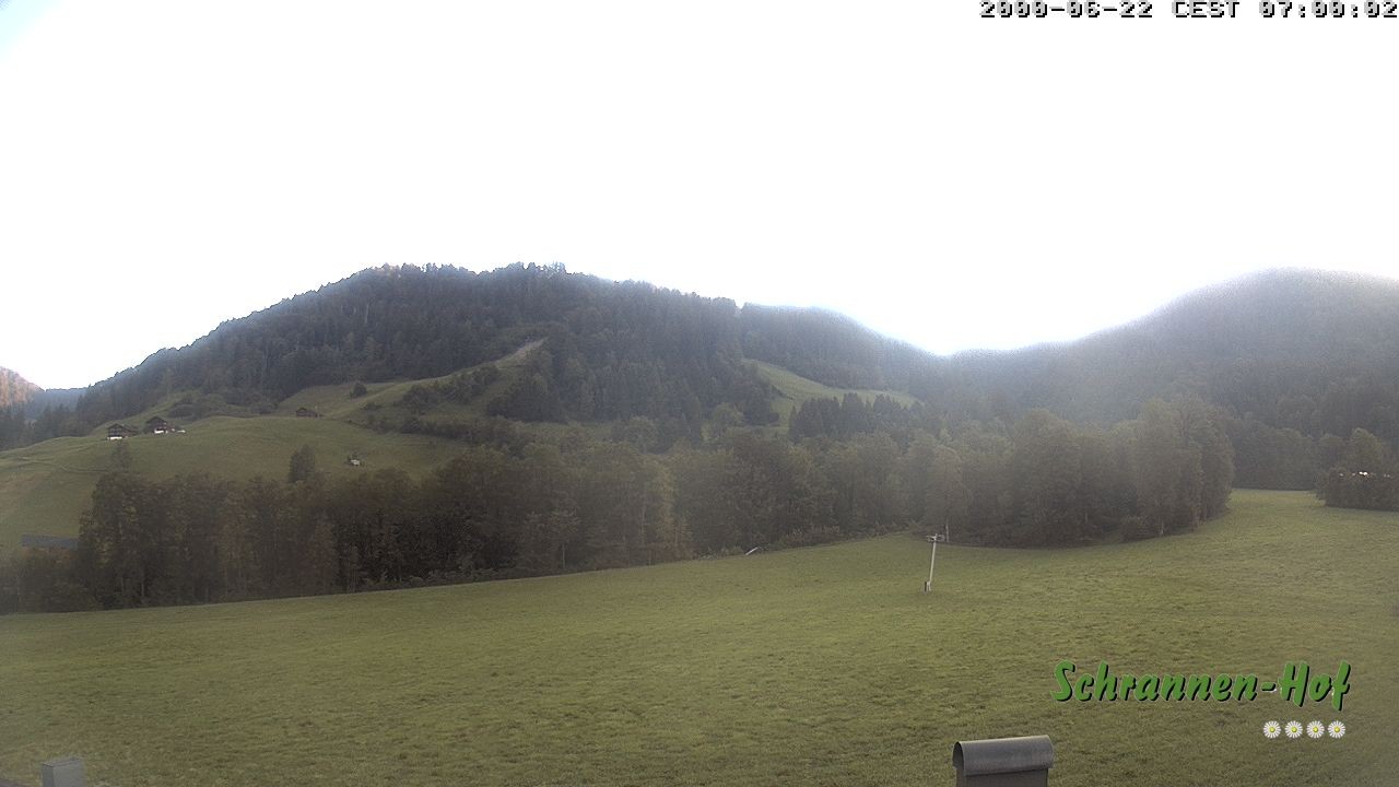 Archiv Foto Webcam Schoppernau: Schrannen-Hof