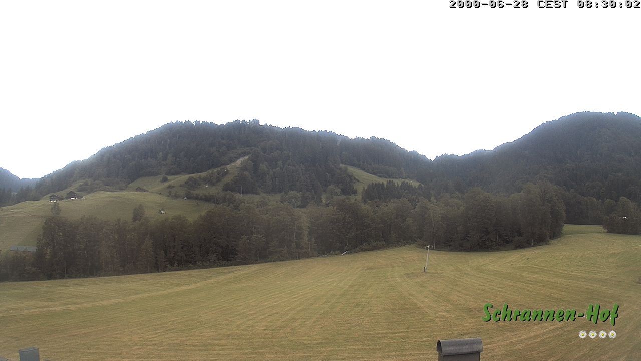Archiv Foto Webcam Schoppernau: Schrannen-Hof