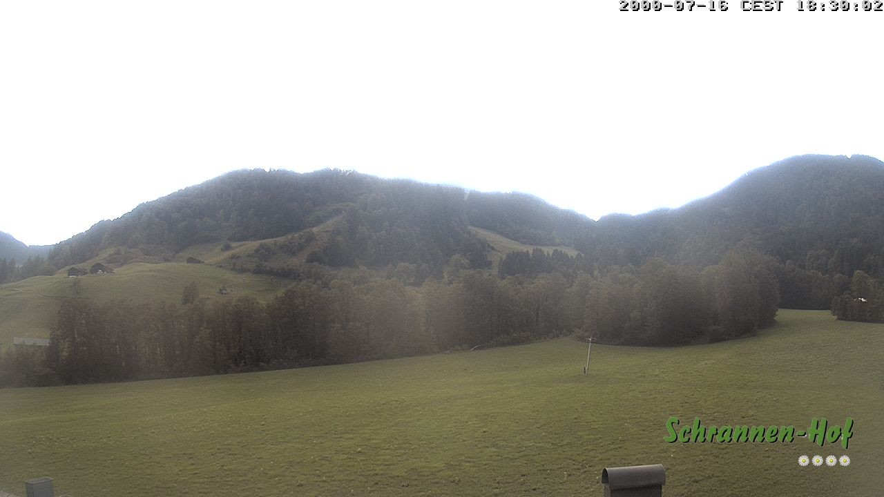 Archiv Foto Webcam Schoppernau: Schrannen-Hof