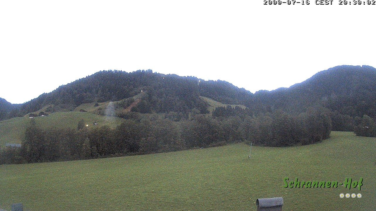 Archiv Foto Webcam Schoppernau: Schrannen-Hof