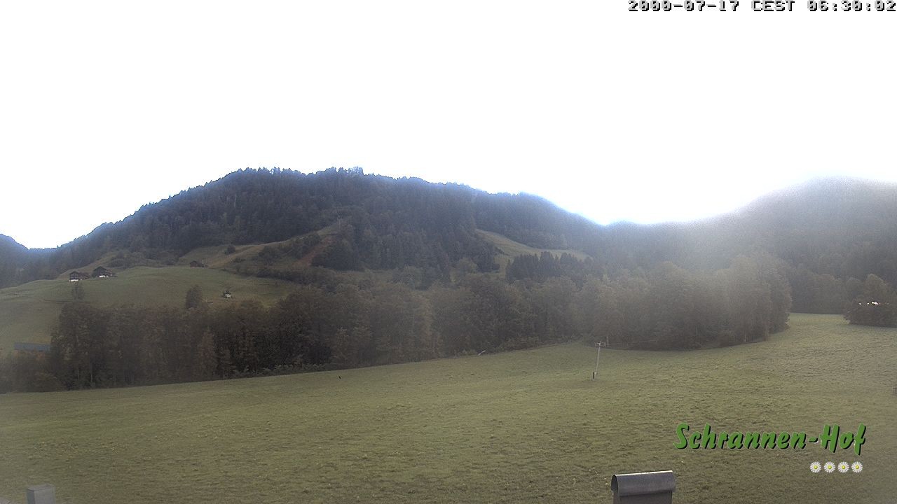 Archiv Foto Webcam Schoppernau: Schrannen-Hof