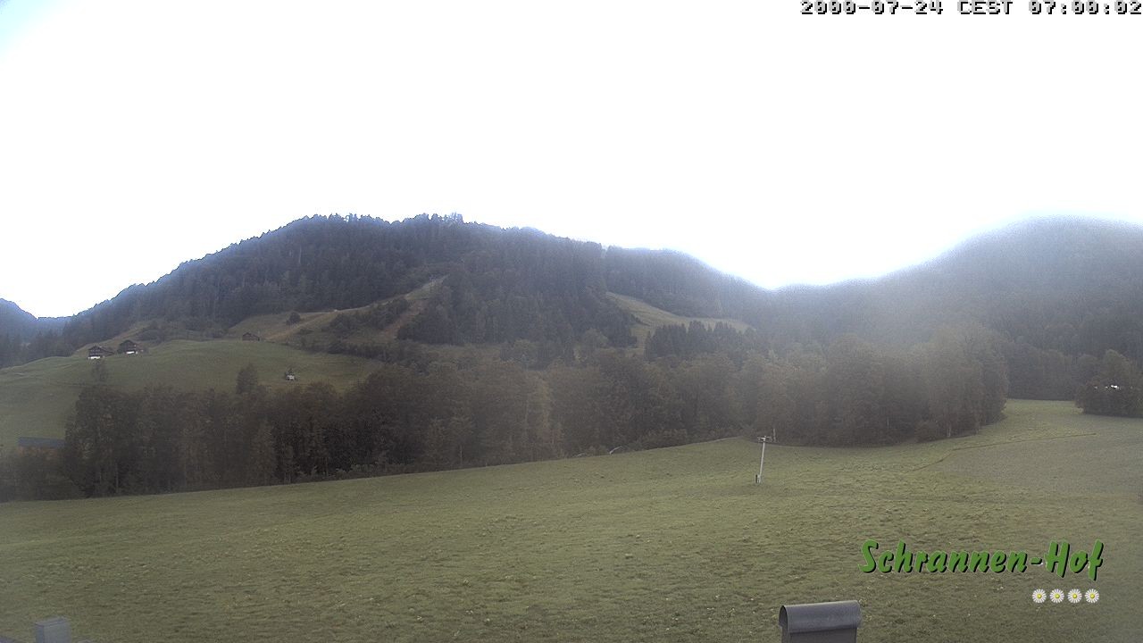 Archiv Foto Webcam Schoppernau: Schrannen-Hof