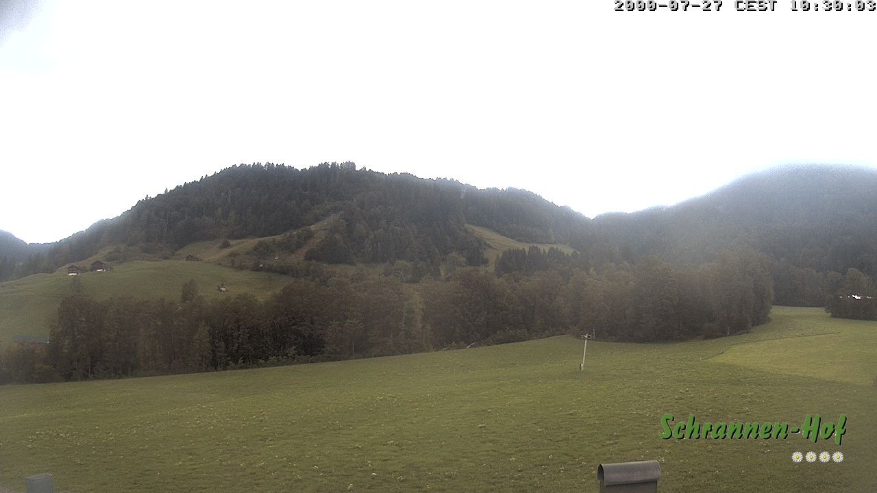 Archiv Foto Webcam Schoppernau: Schrannen-Hof
