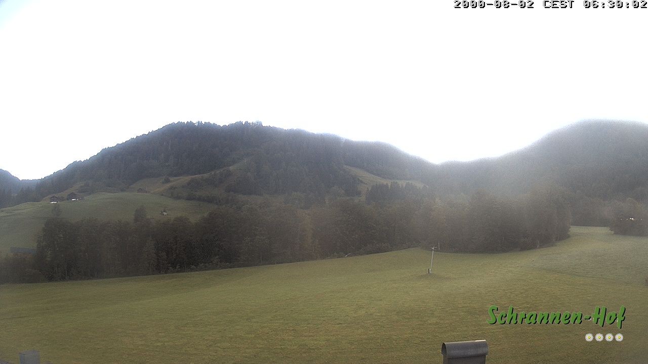 Archiv Foto Webcam Schoppernau: Schrannen-Hof