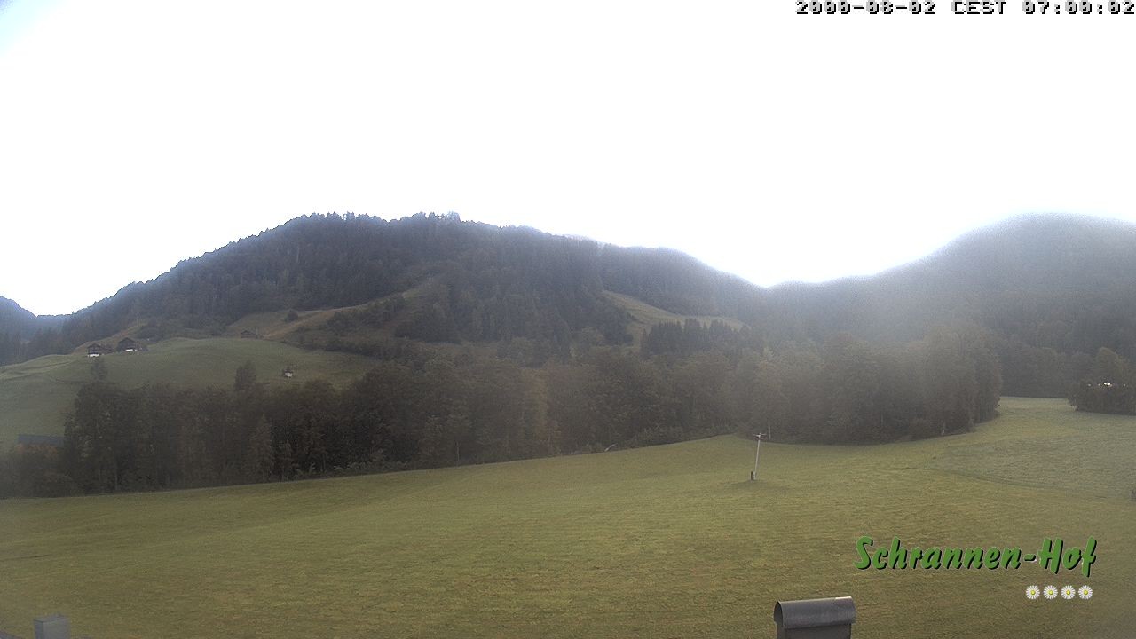 Archiv Foto Webcam Schoppernau: Schrannen-Hof