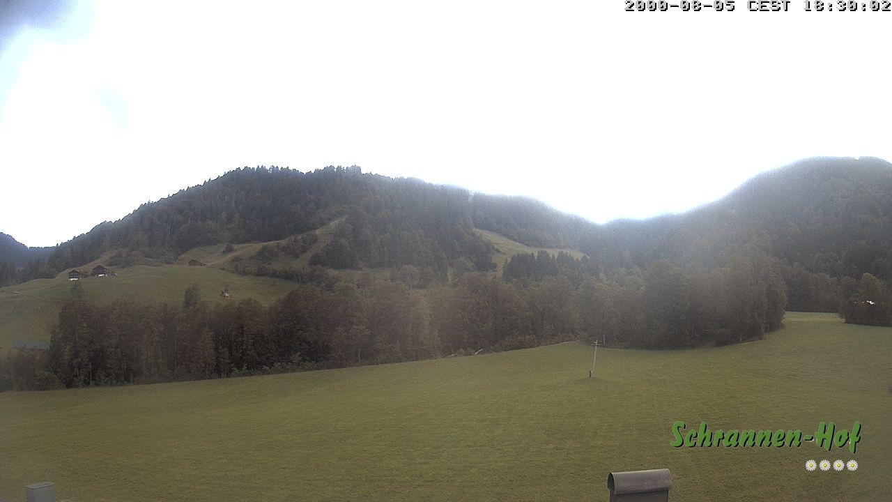 Archiv Foto Webcam Schoppernau: Schrannen-Hof