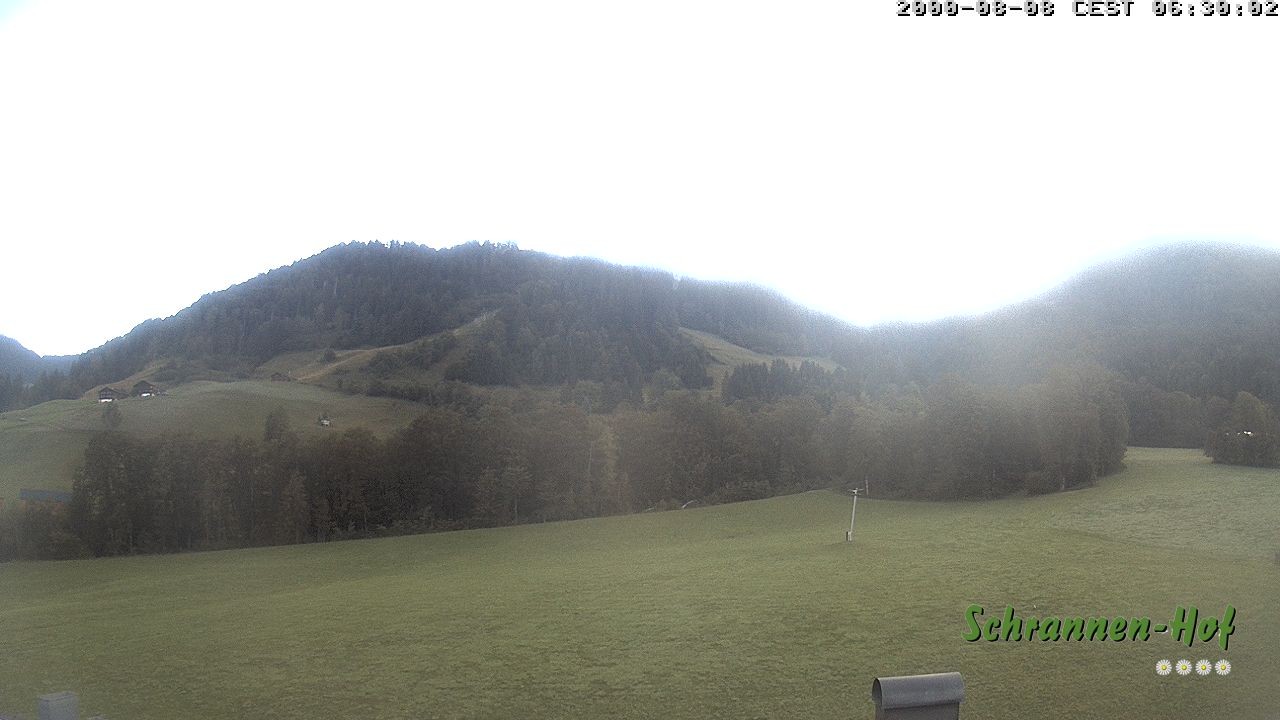 Archiv Foto Webcam Schoppernau: Schrannen-Hof