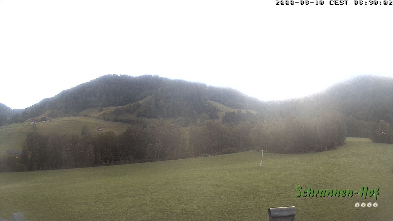 Archiv Foto Webcam Schoppernau: Schrannen-Hof