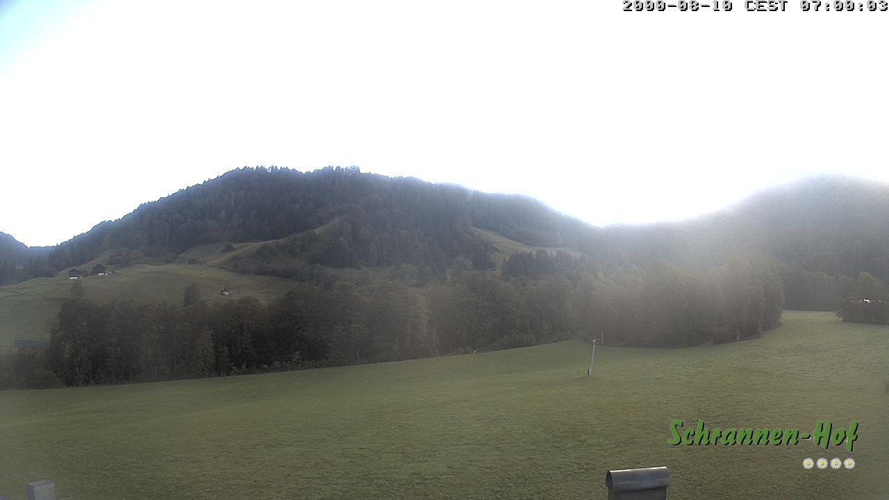 Archiv Foto Webcam Schoppernau: Schrannen-Hof