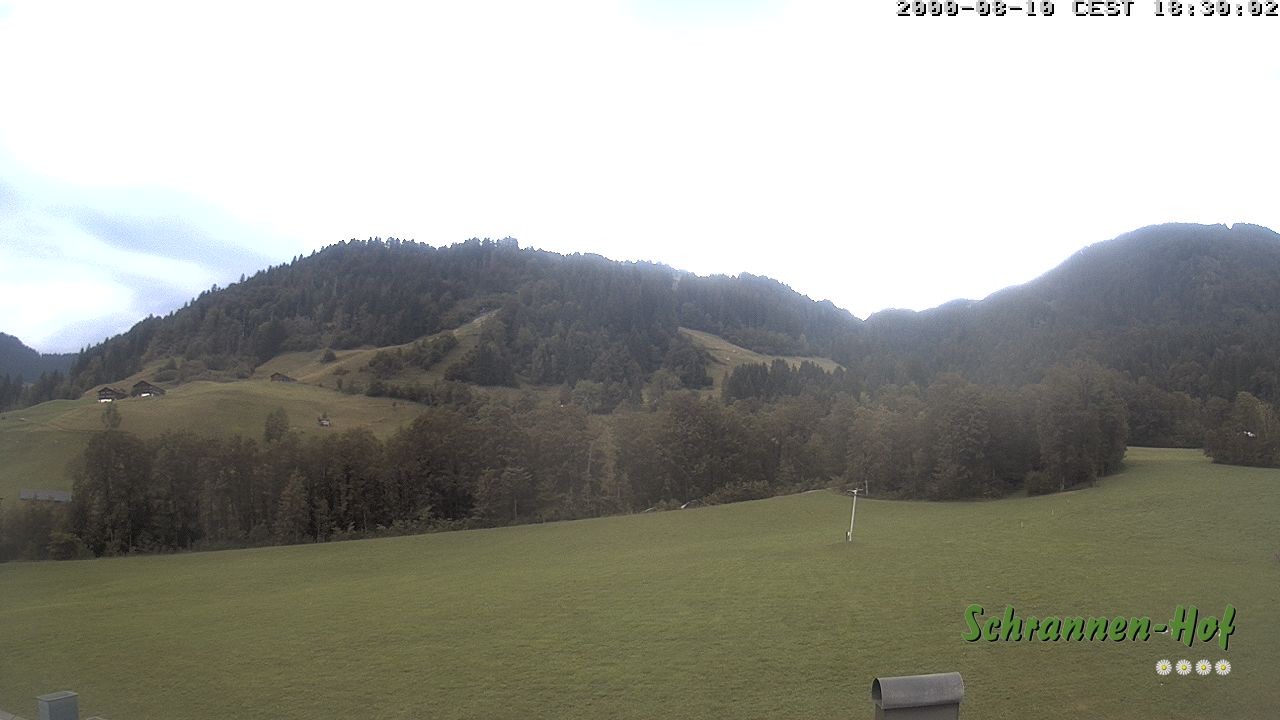 Archiv Foto Webcam Schoppernau: Schrannen-Hof