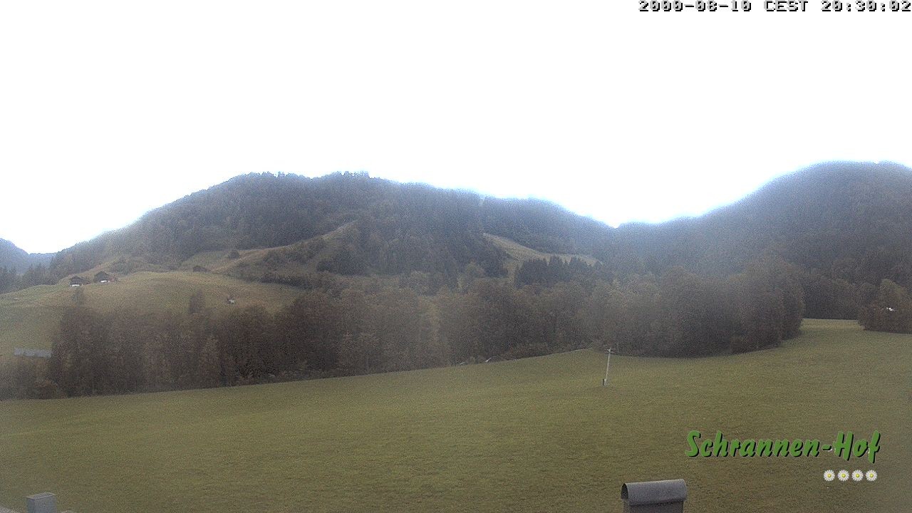 Archiv Foto Webcam Schoppernau: Schrannen-Hof