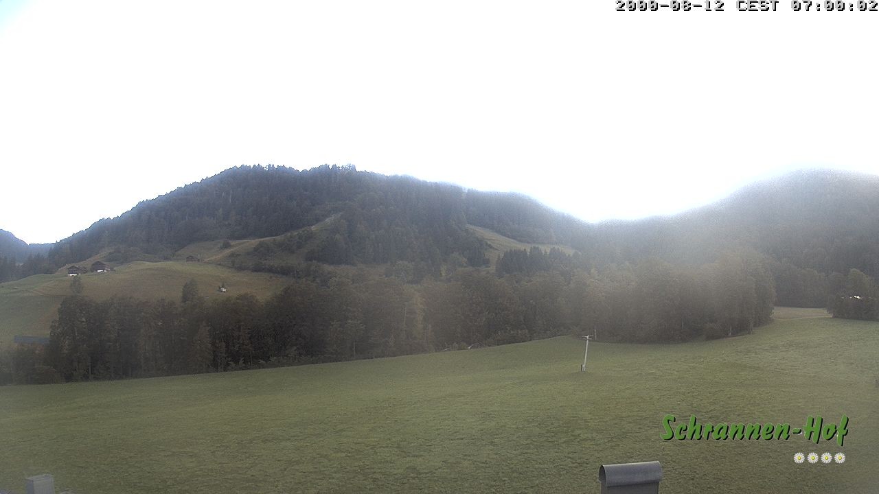 Archiv Foto Webcam Schoppernau: Schrannen-Hof