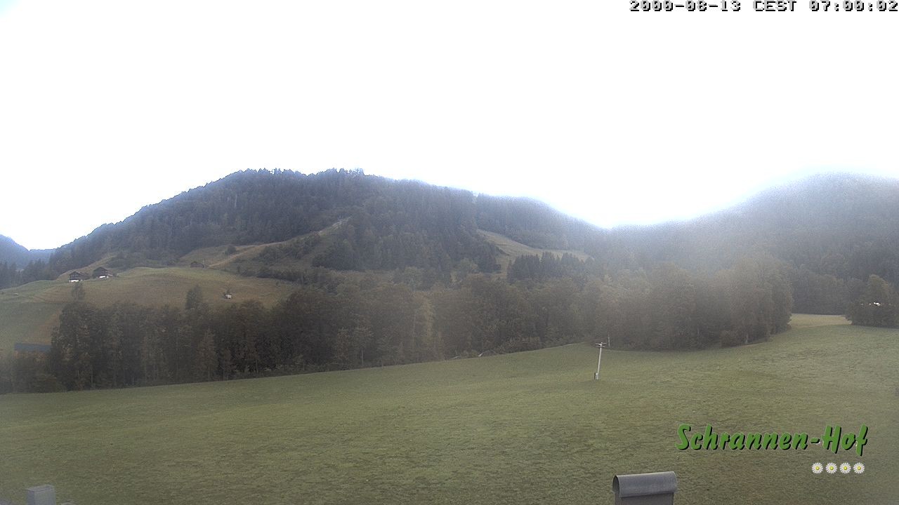 Archiv Foto Webcam Schoppernau: Schrannen-Hof