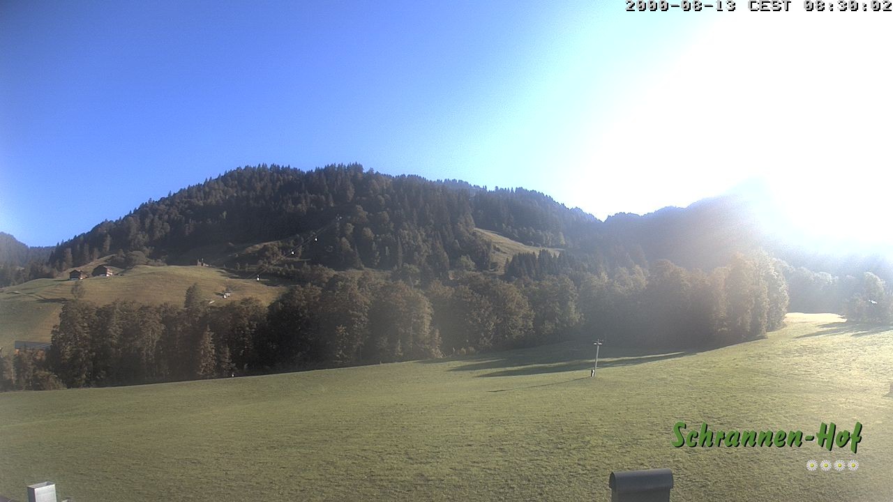 Archiv Foto Webcam Schoppernau: Schrannen-Hof