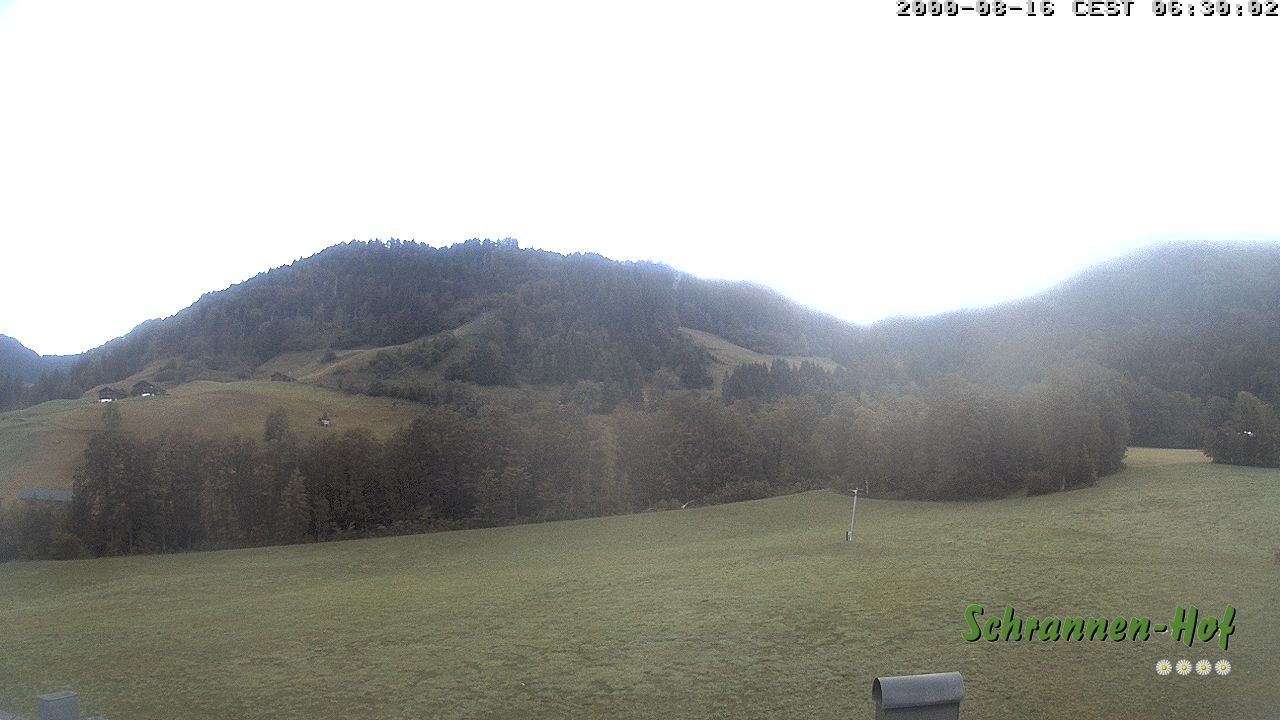 Archiv Foto Webcam Schoppernau: Schrannen-Hof
