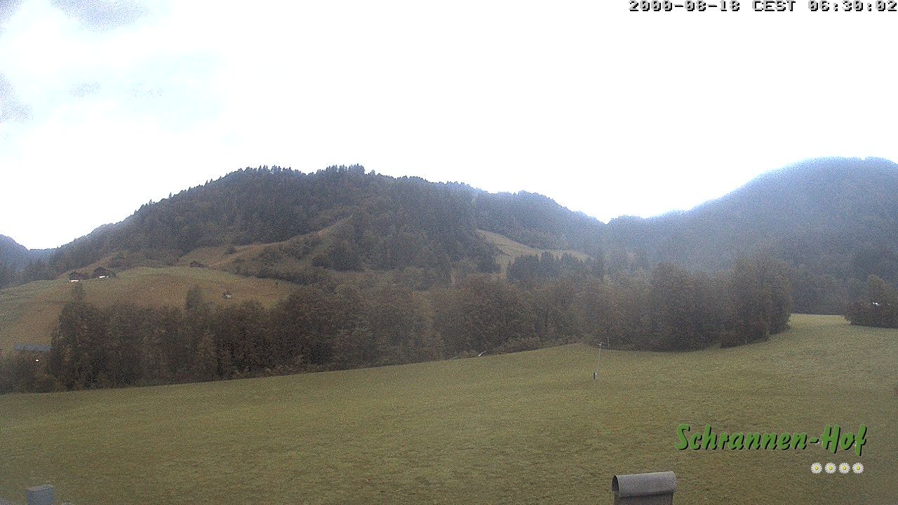 Archiv Foto Webcam Schoppernau: Schrannen-Hof