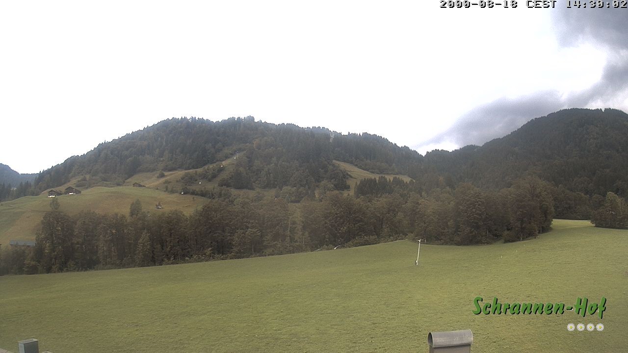 Archiv Foto Webcam Schoppernau: Schrannen-Hof