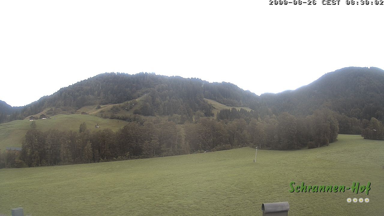 Archiv Foto Webcam Schoppernau: Schrannen-Hof