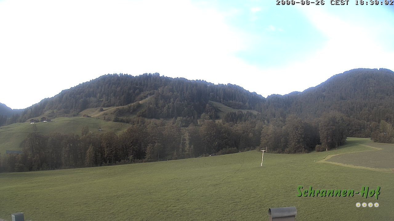 Archiv Foto Webcam Schoppernau: Schrannen-Hof