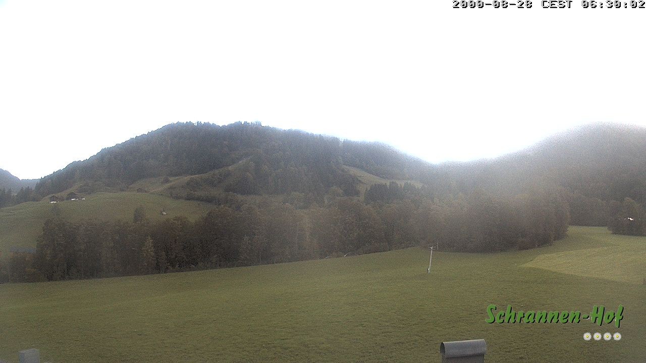 Archiv Foto Webcam Schoppernau: Schrannen-Hof