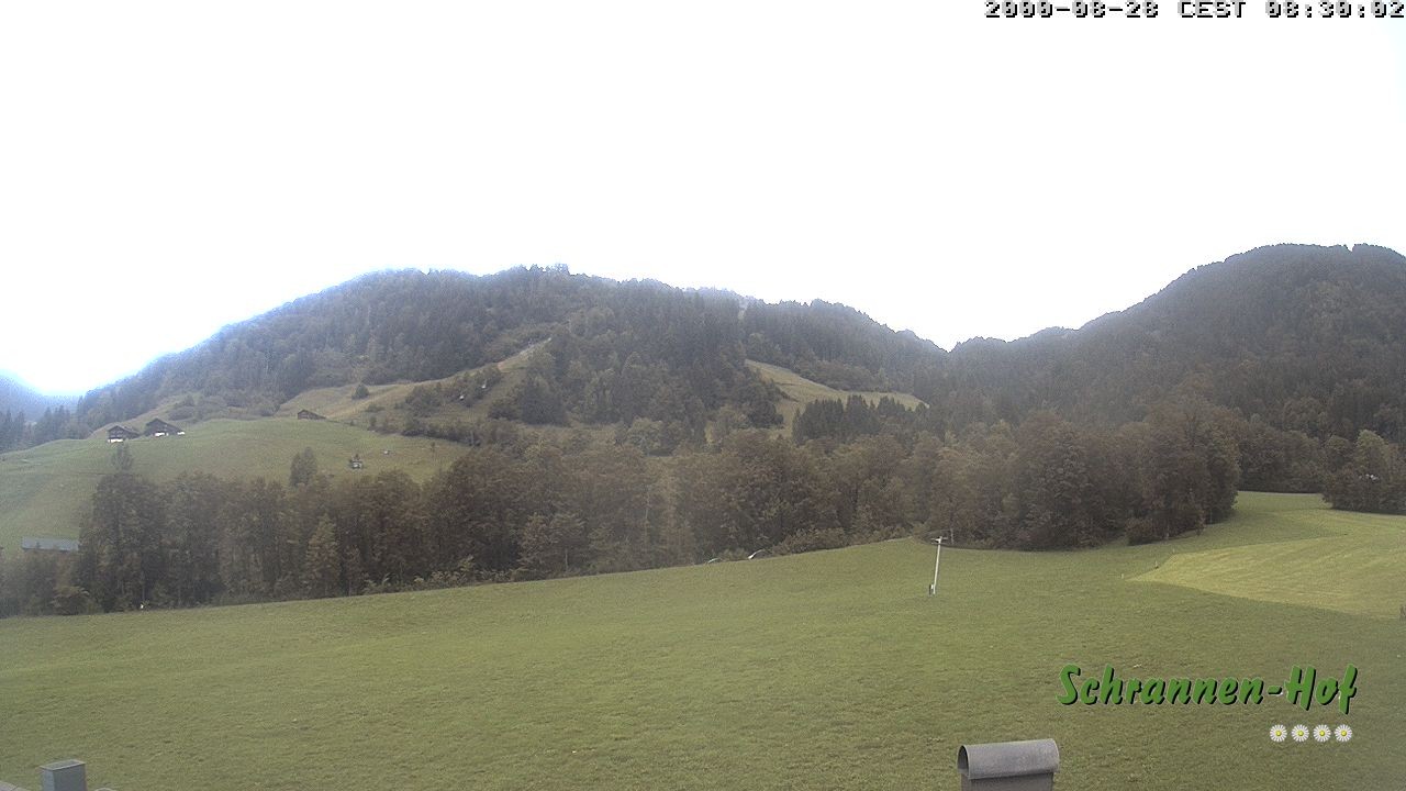 Archiv Foto Webcam Schoppernau: Schrannen-Hof