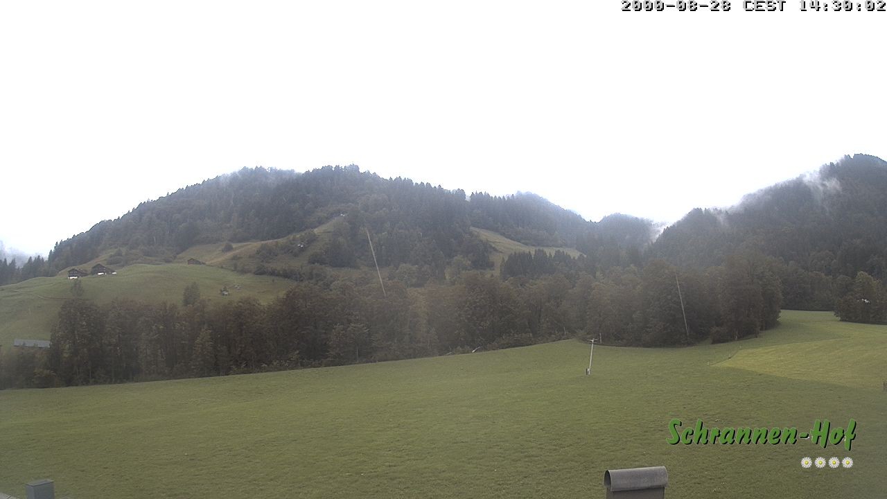 Archiv Foto Webcam Schoppernau: Schrannen-Hof