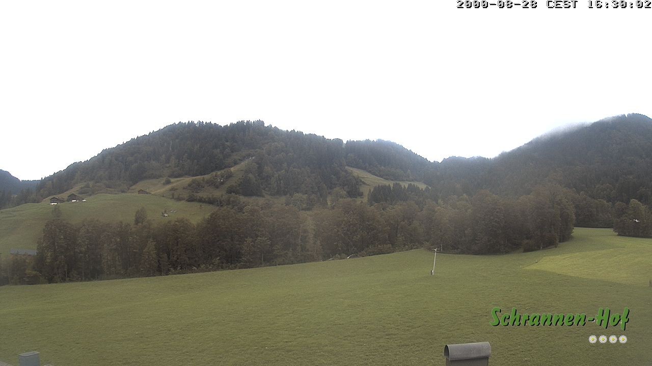 Archiv Foto Webcam Schoppernau: Schrannen-Hof