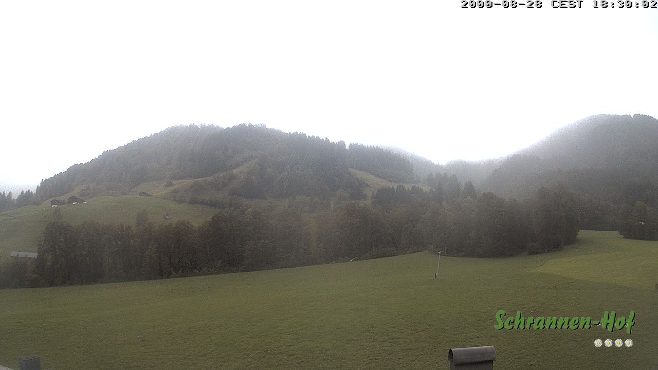 Archiv Foto Webcam Schoppernau: Schrannen-Hof