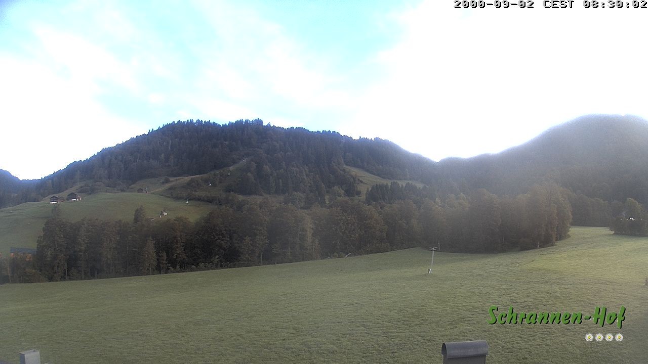 Archiv Foto Webcam Schoppernau: Schrannen-Hof