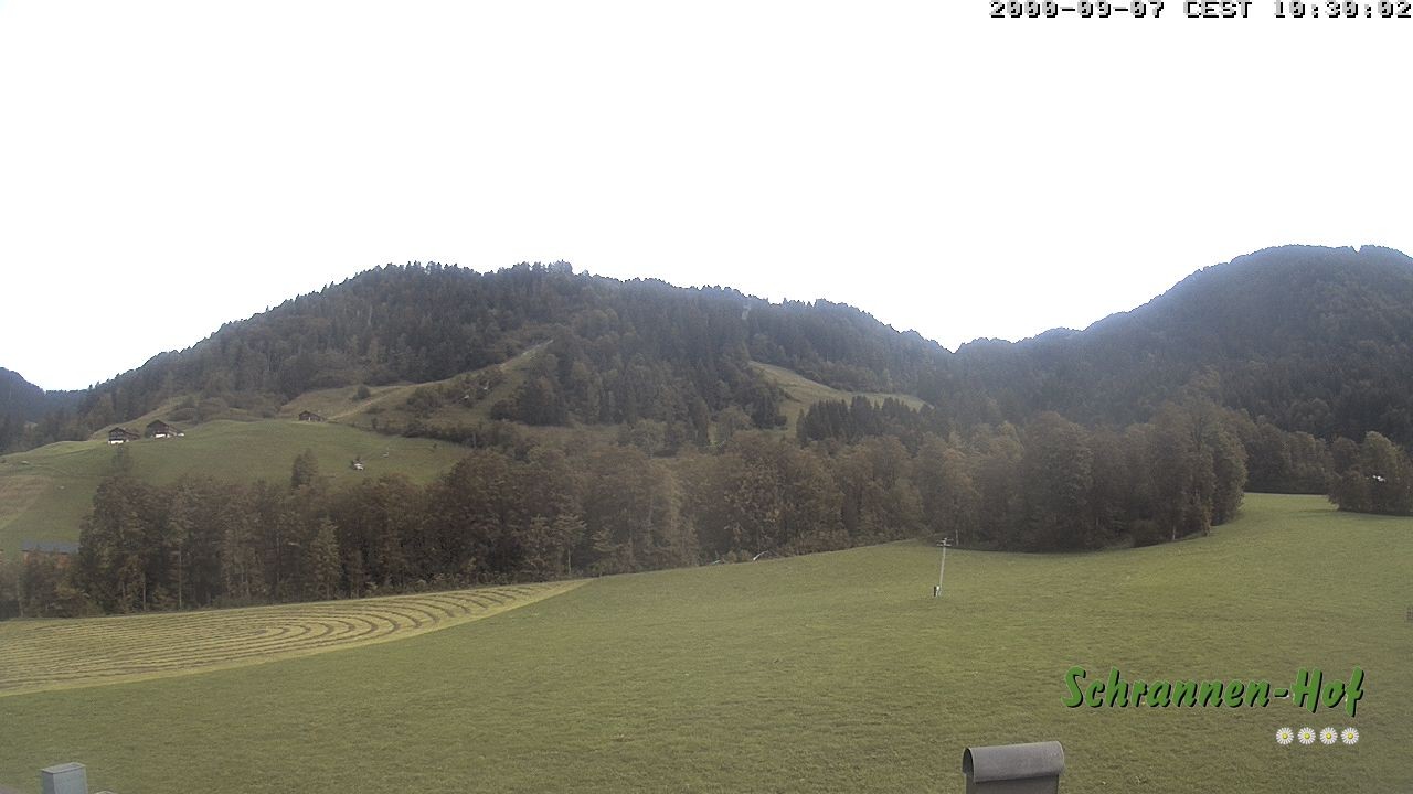 Archiv Foto Webcam Schoppernau: Schrannen-Hof