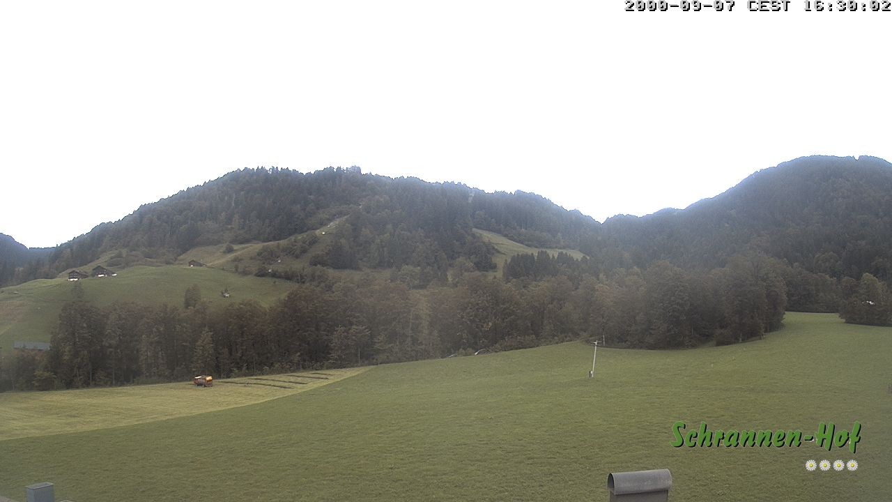 Archiv Foto Webcam Schoppernau: Schrannen-Hof
