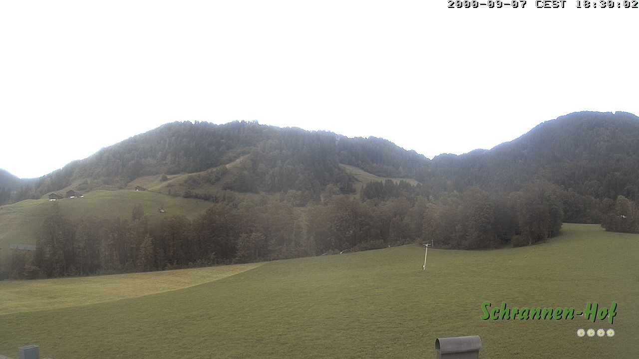 Archiv Foto Webcam Schoppernau: Schrannen-Hof