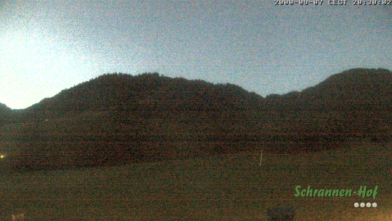 Archiv Foto Webcam Schoppernau: Schrannen-Hof