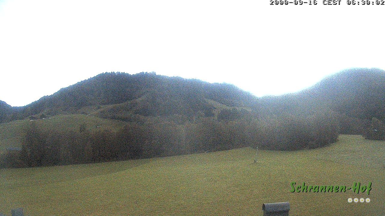 Archived image Webcam Mt. Diedamskopf - Schrannen-Hof