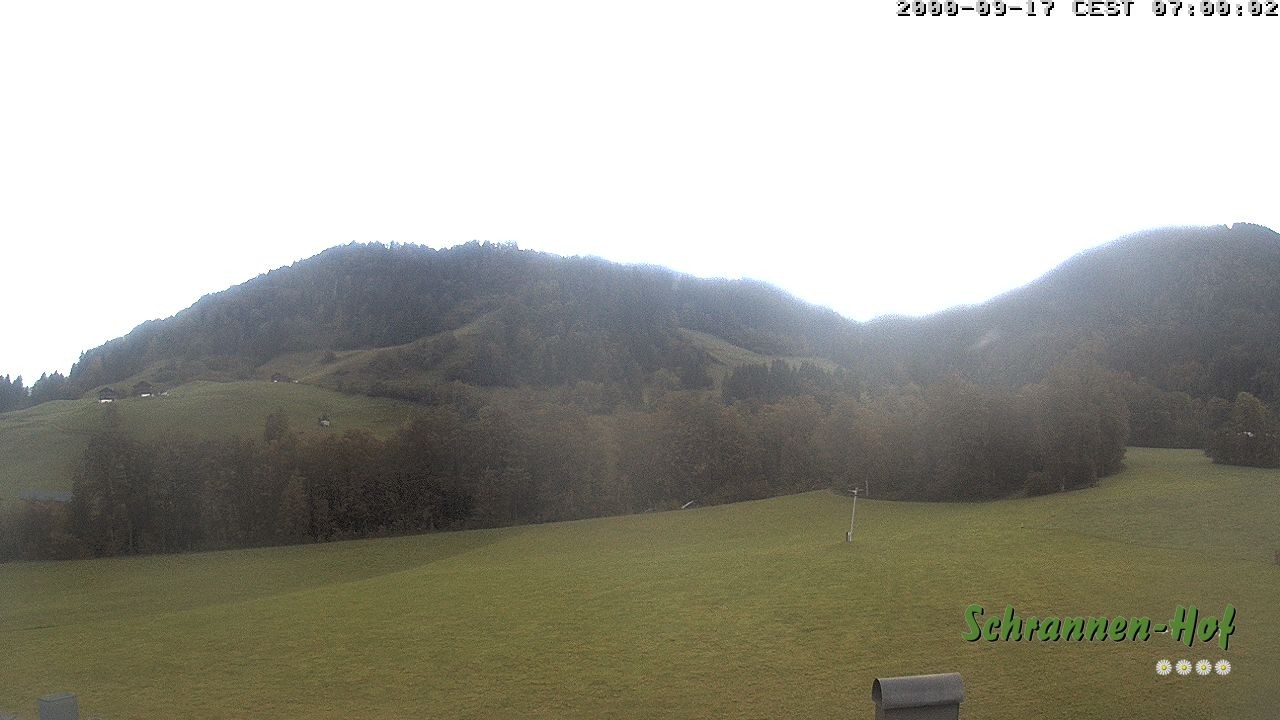 Archiv Foto Webcam Schoppernau: Schrannen-Hof
