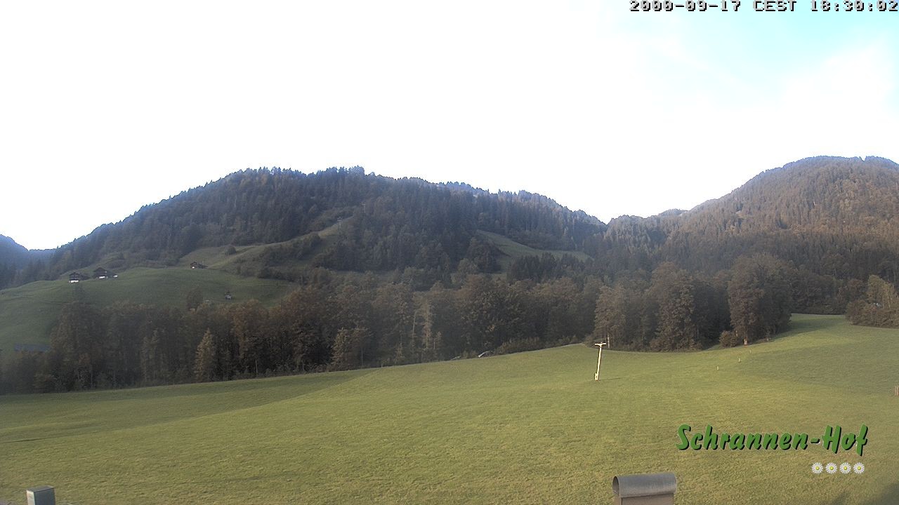 Archiv Foto Webcam Schoppernau: Schrannen-Hof
