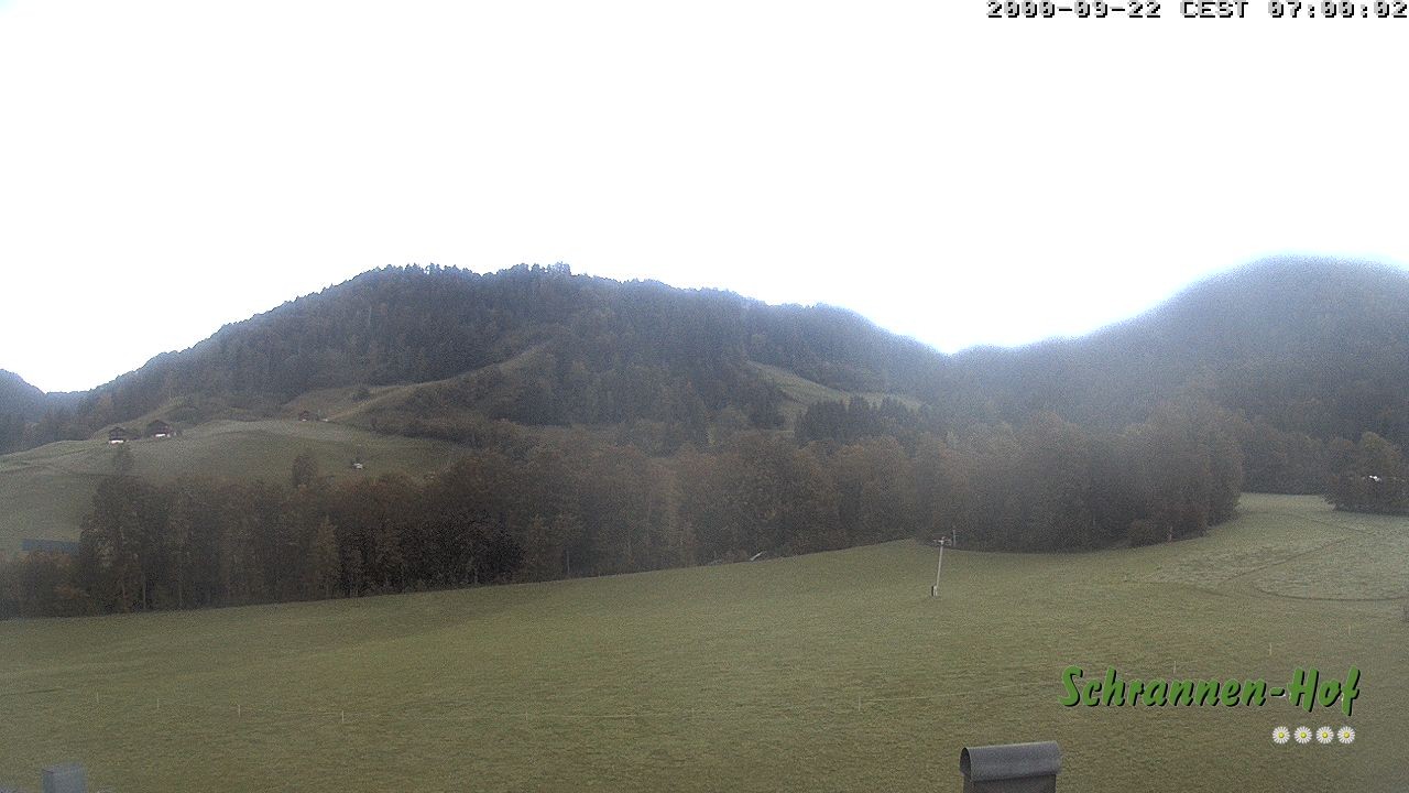 Archiv Foto Webcam Schoppernau: Schrannen-Hof
