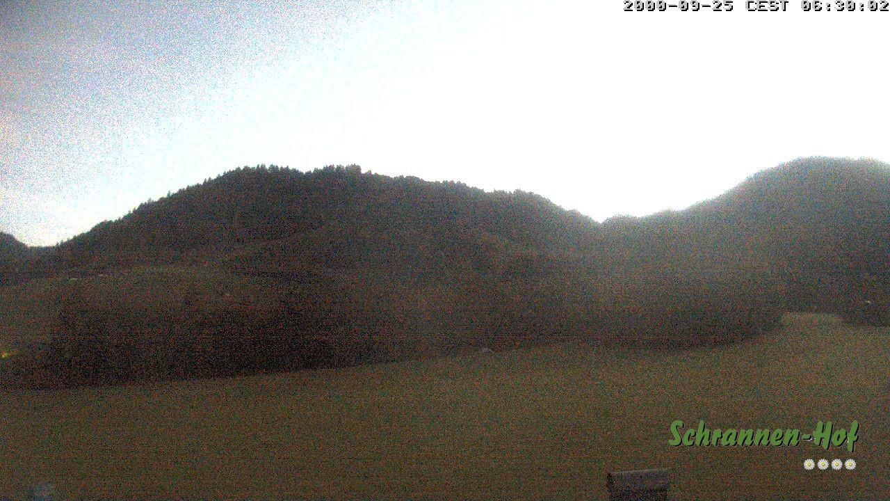 Archived image Webcam Mt. Diedamskopf - Schrannen-Hof