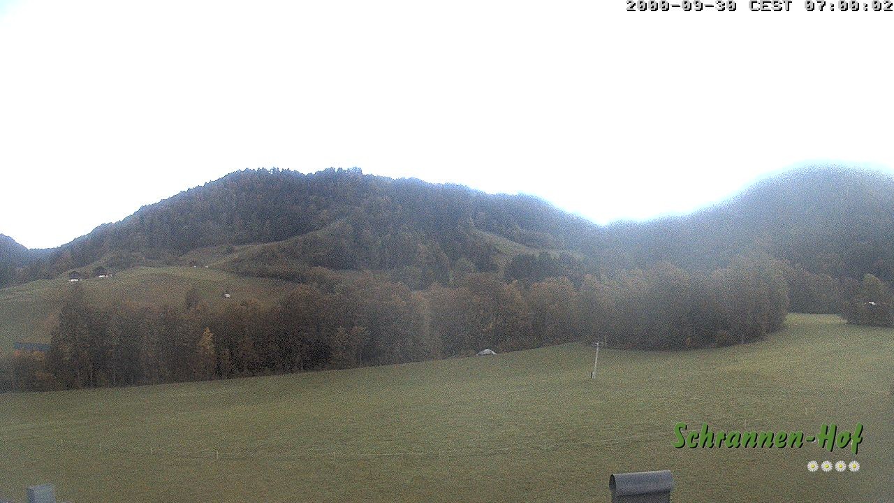 Archiv Foto Webcam Schoppernau: Schrannen-Hof