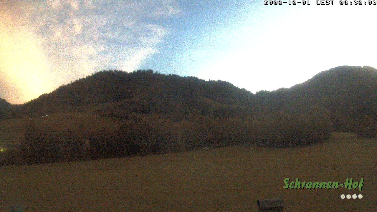 Archiv Foto Webcam Schoppernau: Schrannen-Hof