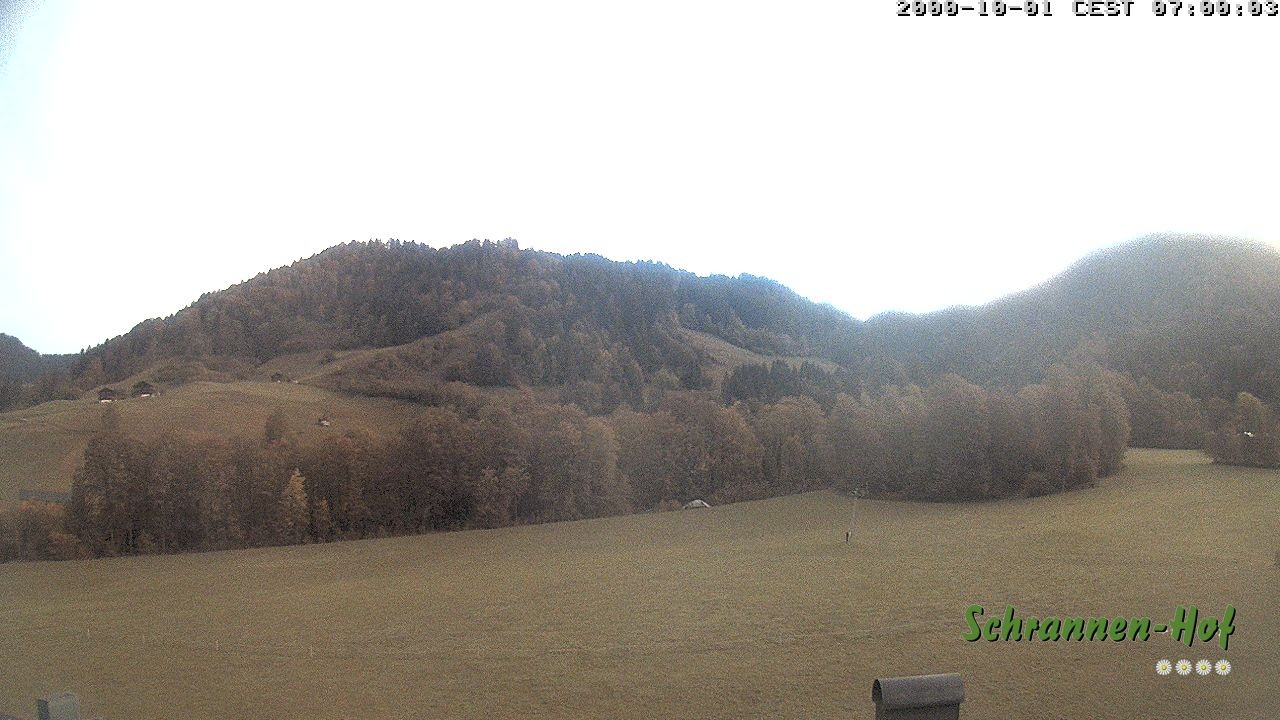 Archiv Foto Webcam Schoppernau: Schrannen-Hof